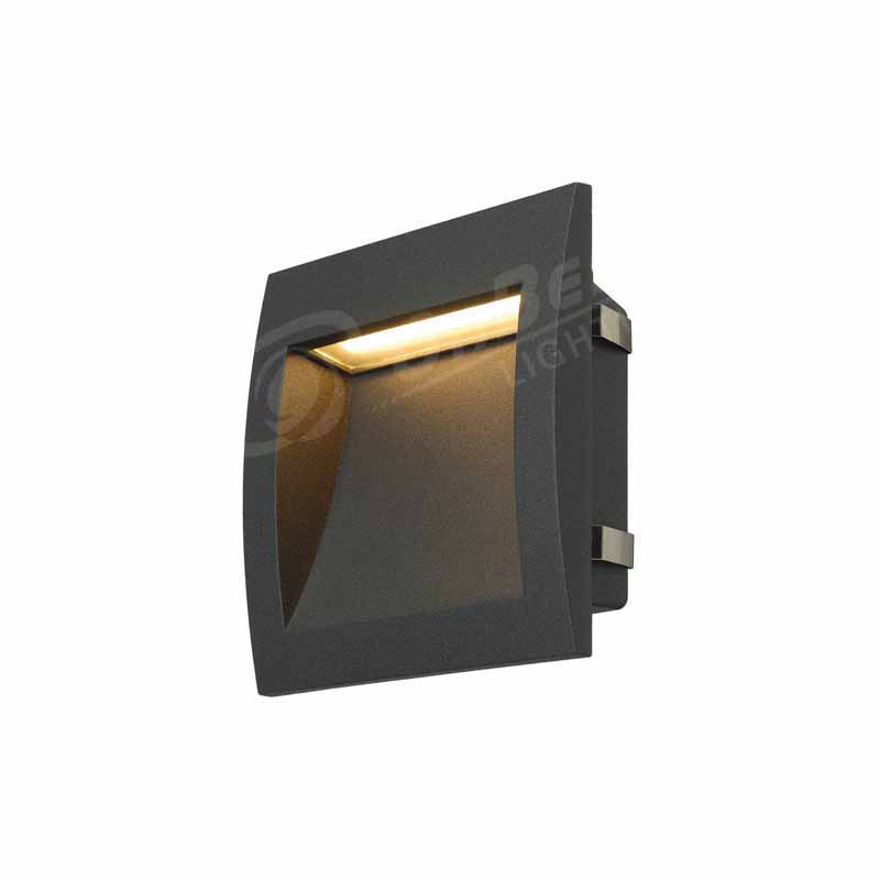 3w Led Step Light Aluminum Led Stair Light Recessed Mount Led Wall Light,3w Waterproof Led Light,3w Led Outdoor Light,Stair Led Light,Supplied Led Step Light in OnBest Lighting