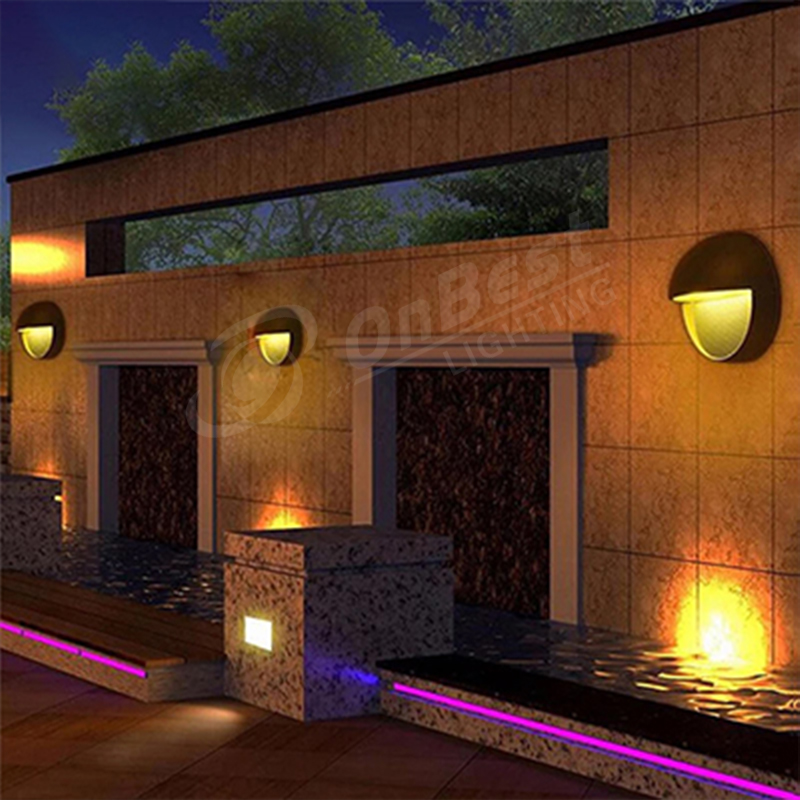 Outdoor 12W LED Down Light,Surface mount LED Wall for outdoors,led Wall Sconce,led Wall Lighting,Supplied Led Wall Light in China Manufacturer OnBest Lighting