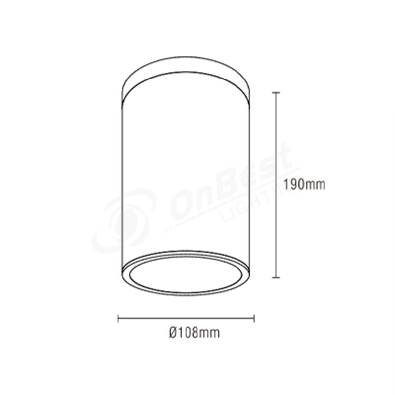 2*6w Up Down LED Wall Light Outdoor Waterproof Lighting,led Surface Mount Light,led Wall Sconce,led Lamp,Supplied Led Wall Light in OnBest Lighting