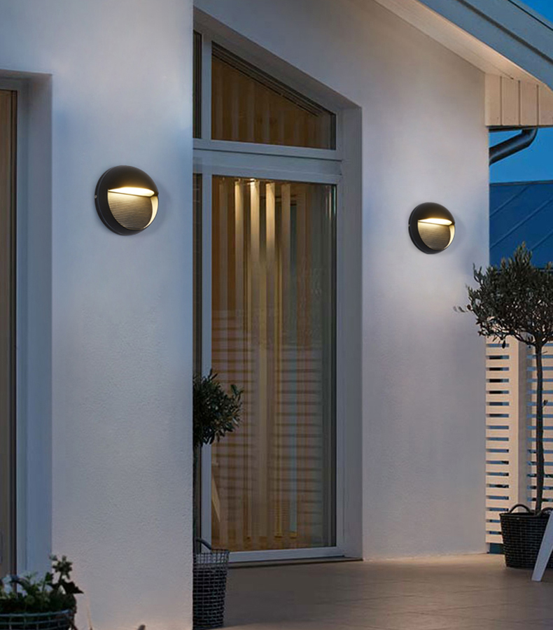 12w led wall light outdoor