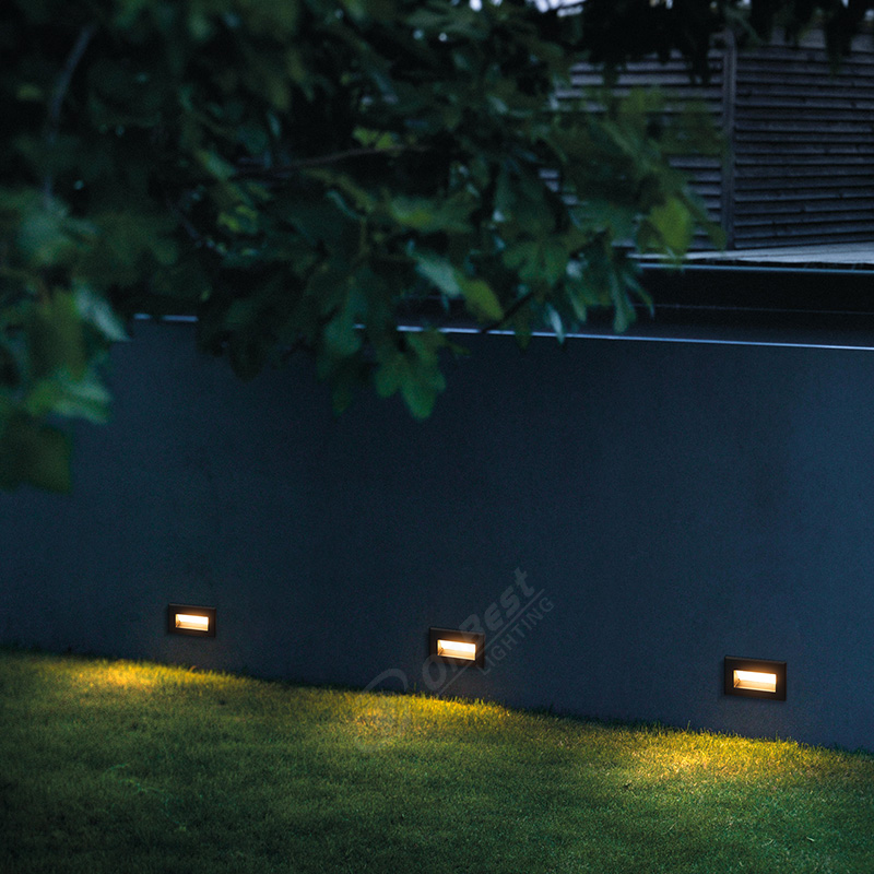 10w Led Step Light Aluminum Led Stair Light Recessed Mount Led Wall Light,10w Waterproof Led Light,10w Led Outdoor Light,Stair Led Light,Supplied Led Step Light in OnBest Lighting