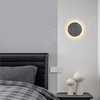 Eye-Catching Lunar Eclipse 8W Led Wall Sconce in Waterstone,Terrazzo LED Wall Lamp,Cement Wall Lighting for Interiors,Supplied Circle LED Wall Sconces in China OnBest Lighting