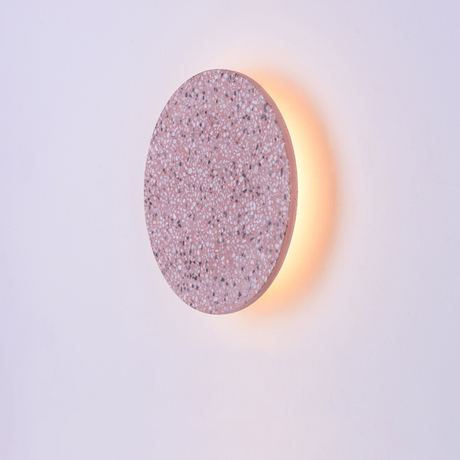 Nordic Style 12W LED Circle Wall Light,Circle LED Wall Sconce,Terrazzo LED Wall Light Indoor,Interior Circle Wall Lamp,Supplied Terrazzo Wall Lightings in China OnBest Lighting