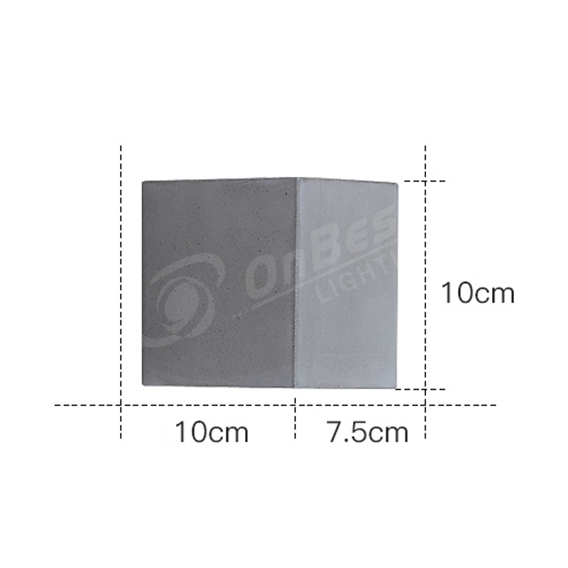 2*6w Up Down LED Wall Light Outdoor Waterproof Lighting,led Surface Mount Light,led Wall Sconce,led Lamp,Supplied Led Wall Light in OnBest Lighting