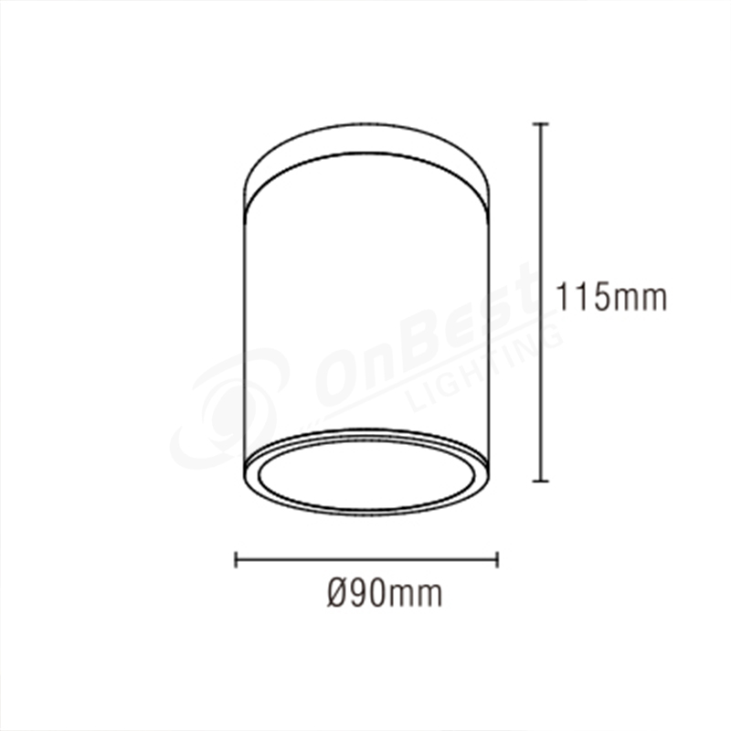 2*6w Up Down LED Wall Light Outdoor Waterproof Lighting,led Surface Mount Light,led Wall Sconce,led Lamp,Supplied Led Wall Light in OnBest Lighting