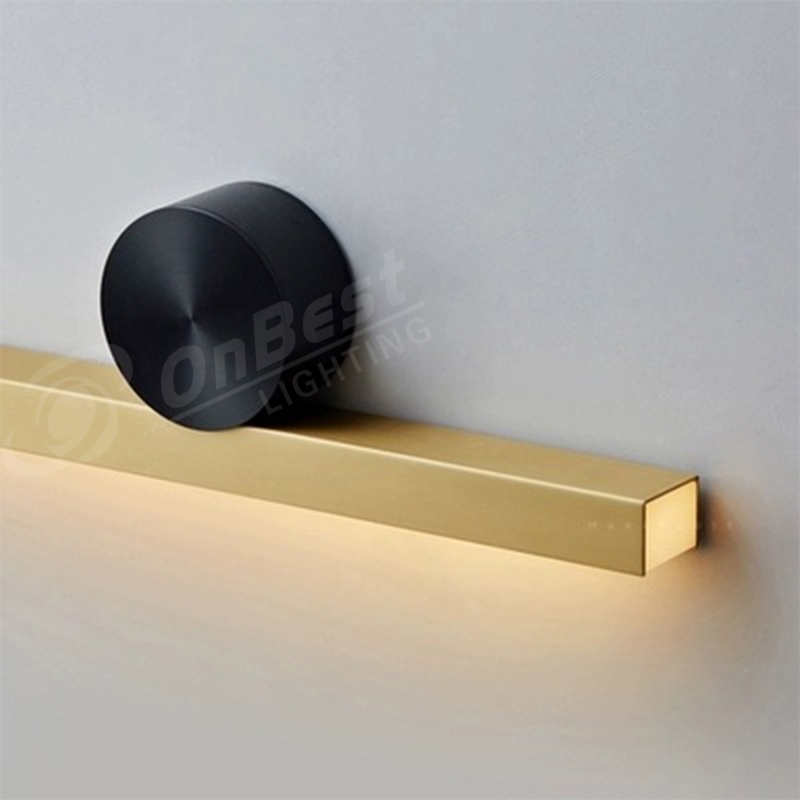 Invisible Grey Square Shaped Recessed LED Light with Horizontally Ribbed Aluminum Housing,led,led Lamp,led Stair Light,Supplied Led Step Light in OnBest Lighting