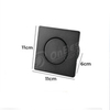 Invisible Grey Square Shaped Recessed LED Light with Horizontally Ribbed Aluminum Housing,led,led Lamp,led Stair Light,Supplied Led Step Light in OnBest Lighting