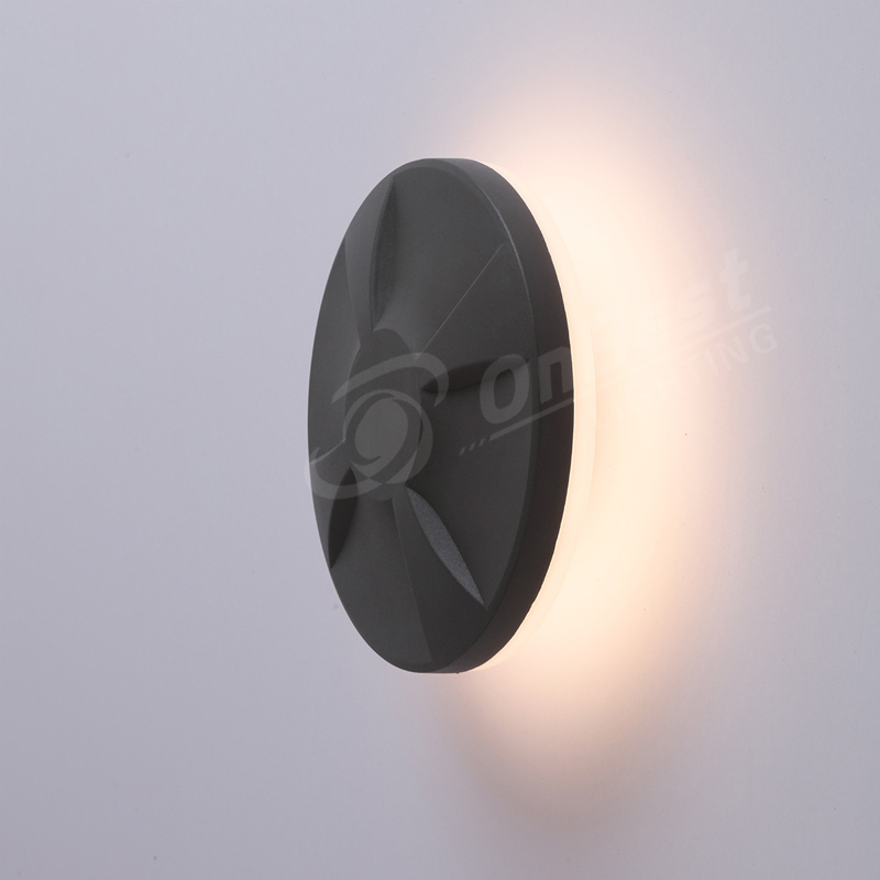 5W LED Circle Wall Light，LED Outdoor Waterproof Lighting,led Surface Mount Light,LED Wall Sconce,led light,Supplied Led Wall Light in OnBest Lighting