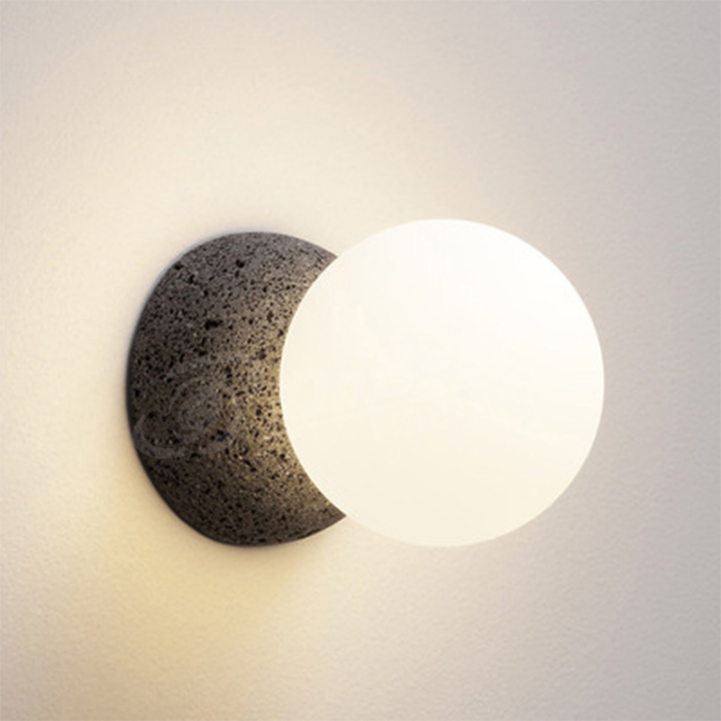 Nordic Style Eclipse of Moon Shape 8W Led Wall Sconce,led Wall Light Indoor,interior Round Wall Light,Wall Sconce Light,,Supplied Modern Wall Sconce in China OnBest Lighting