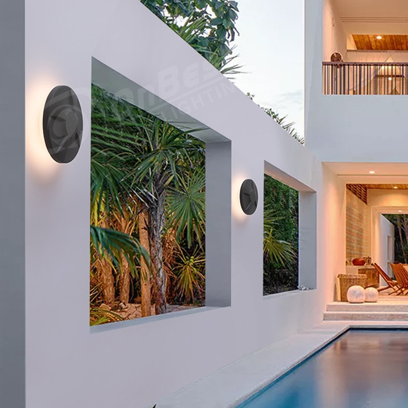 5W LED Circle Wall Light，LED Outdoor Waterproof Lighting,led Surface Mount Light,LED Wall Sconce,led light,Supplied Led Wall Light in OnBest Lighting