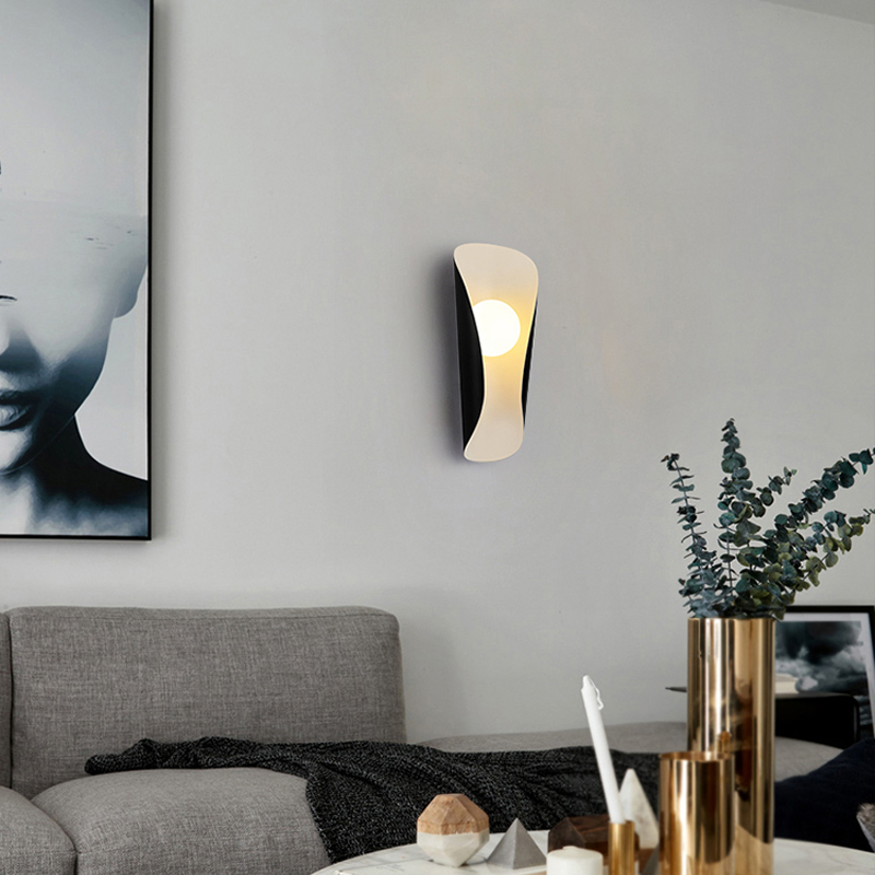 White and Black color Wall Light Fitted with 3W LED,Interior LED Wall Lighting,decorative Led Wall Sconce,fashional LED Lights,Supplied Led Wall Lights in China OnBest Lighting
