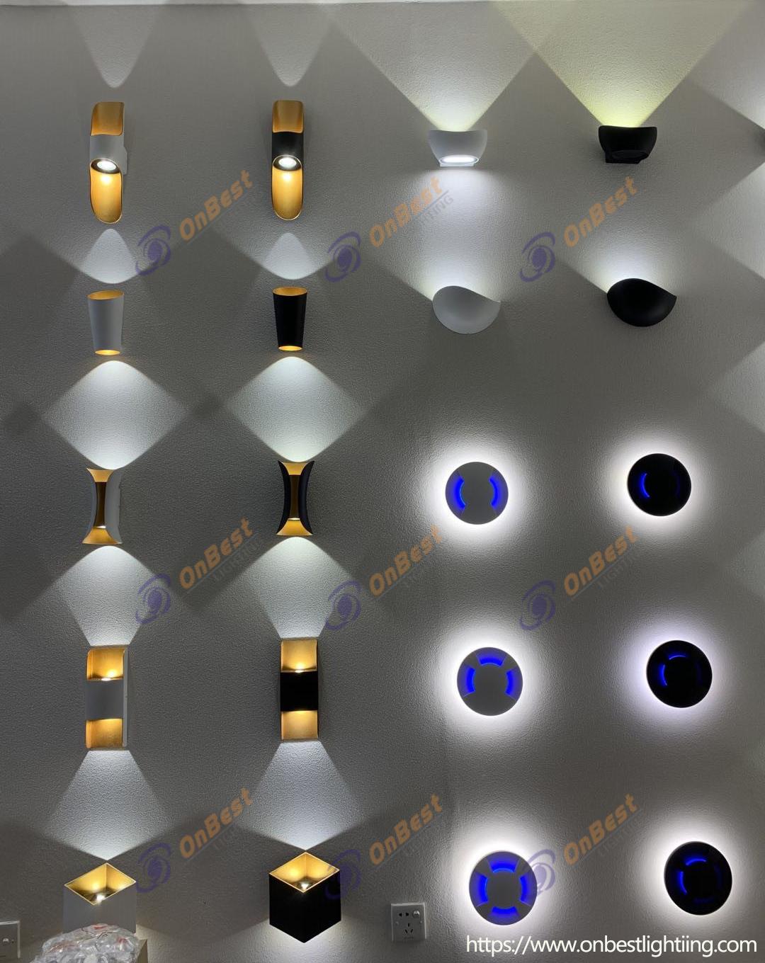 new led wall light in onbest lighting