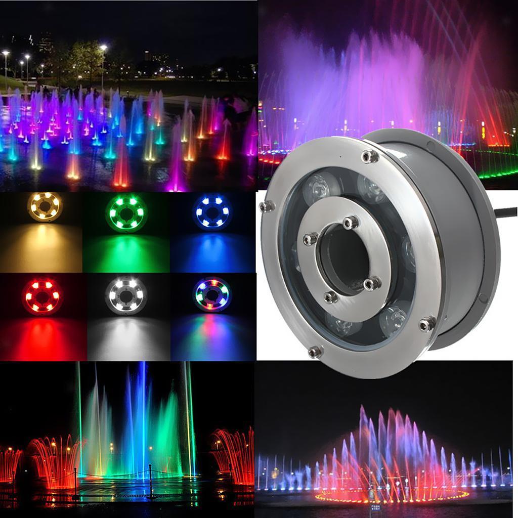 onbest lighting 6W led fountain lamp led pool lamp