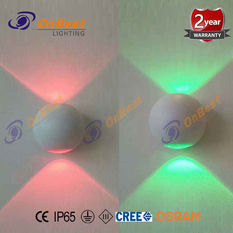 New led ball lamp 4w led wall light kwl-904-4-12