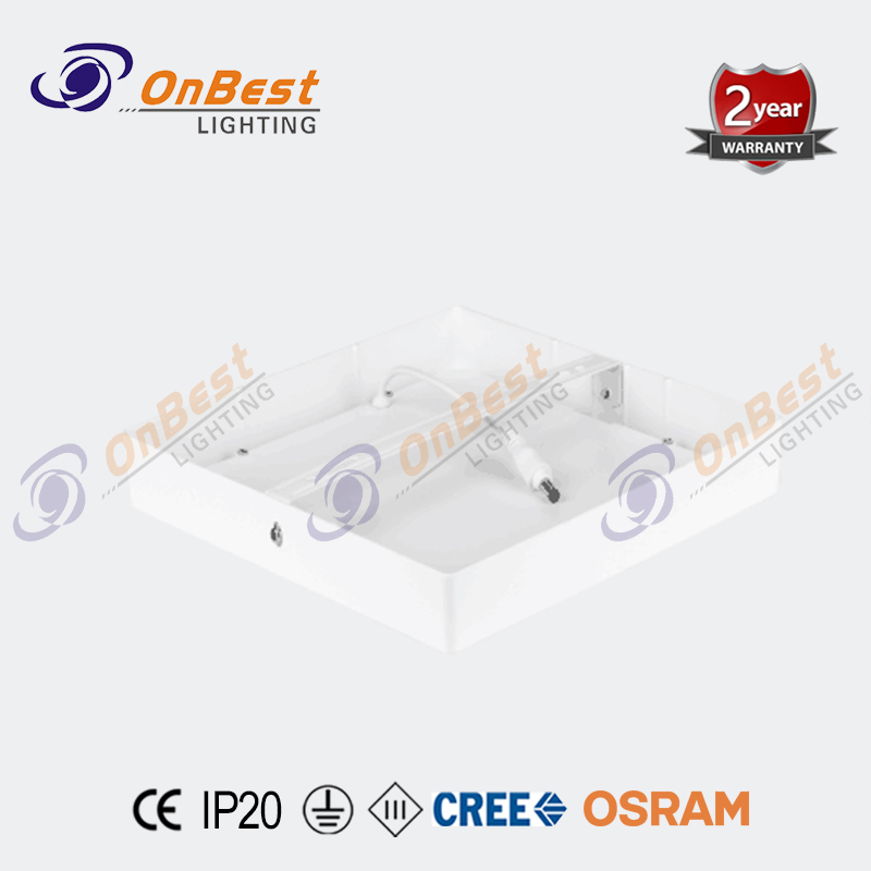 6w Aluminum exposed installation led panel light,led square panel lights,surface ceiling lamp,Led Light,Supplied Led panel light in OnBest Lighting