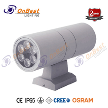 Aluminum Tube Light 2x6w Up Down Led Light,Led Wall Light,led Wall Lamp,led Wall Light,led Down Light,Supplied Led Up Down Light in OnBest Lighting