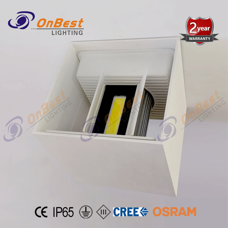 Beam Adjustable Led Wall Light 2*9W Led Modern Light KWL-1529 in White,Anti Glare Led Surface Mounted Led Wall Sconce,18w Led Light,led Up Down Wall Ligh,Supplied Led Light in OnBest Lighting