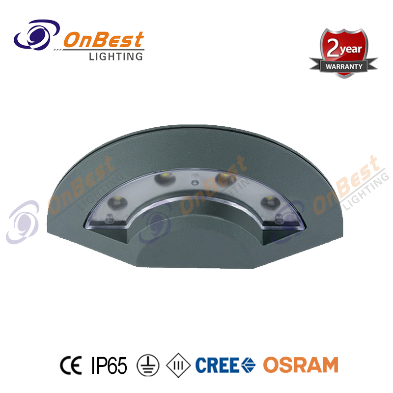 Small dark grey outdoor wall light with integrated LED,led,led Light,led Lamp,Supplied Led Light in OnBest Lighting