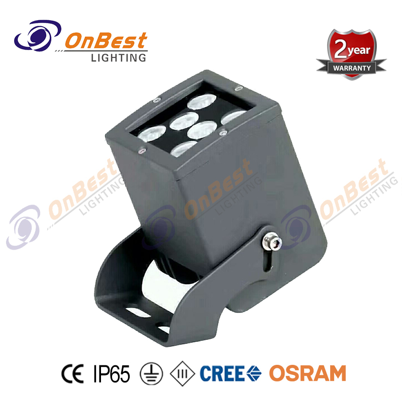 6W Heavy Duty Die-casting Aluminium led Facade Light, Led Flood Light ,exterior Led Spot Light,industrial Led Light, Supplied Architectural Led Light in OnBest Lighting