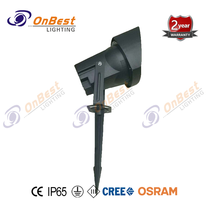 Outdoor Aluminum 9w Led Ground Spike Light,led Garden Spike Light,Outdoor Spike Light,Garden Spikes for Lights,Supplied Led Spike Garden Lights in OnBest Lighting