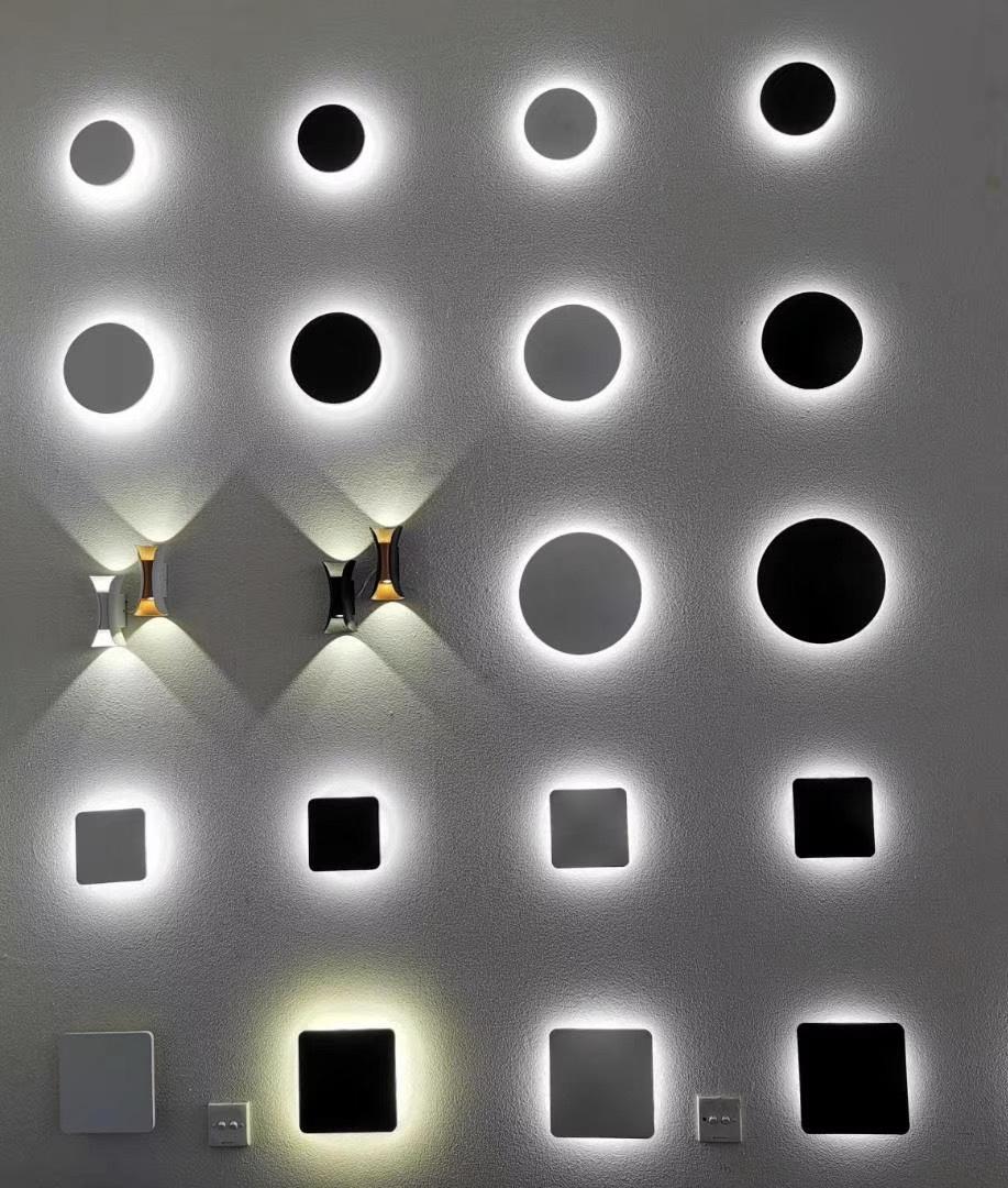 6w round led wall sconce kwl-2008 (1)