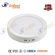 6w Aluminum exposed installation led panel light,led round panel lights,ceiling lamp,Led Light,Supplied Led panel light in OnBest Lighting