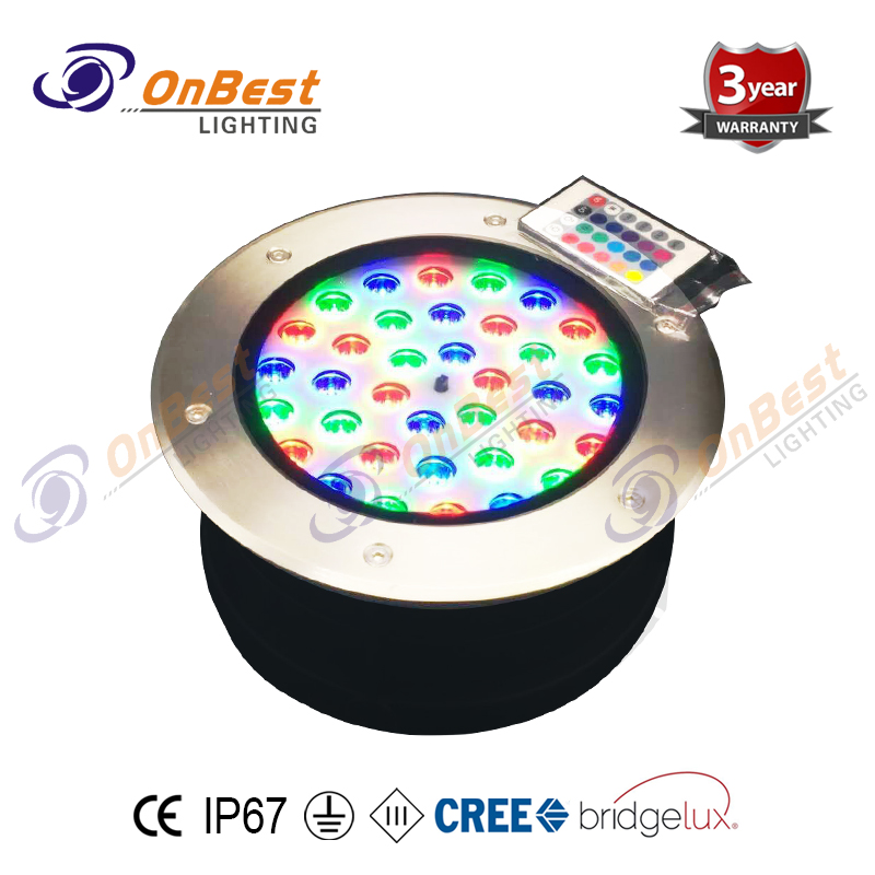 RGB LED 36W led underground light KIU-2636 RGB
