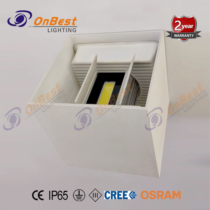 Beam Adjustable Led Wall Light 2*9W Led Modern Light KWL-1529 in White,Anti Glare Led Surface Mounted Led Wall Sconce,18w Led Light,led Up Down Wall Ligh,Supplied Led Light in OnBest Lighting