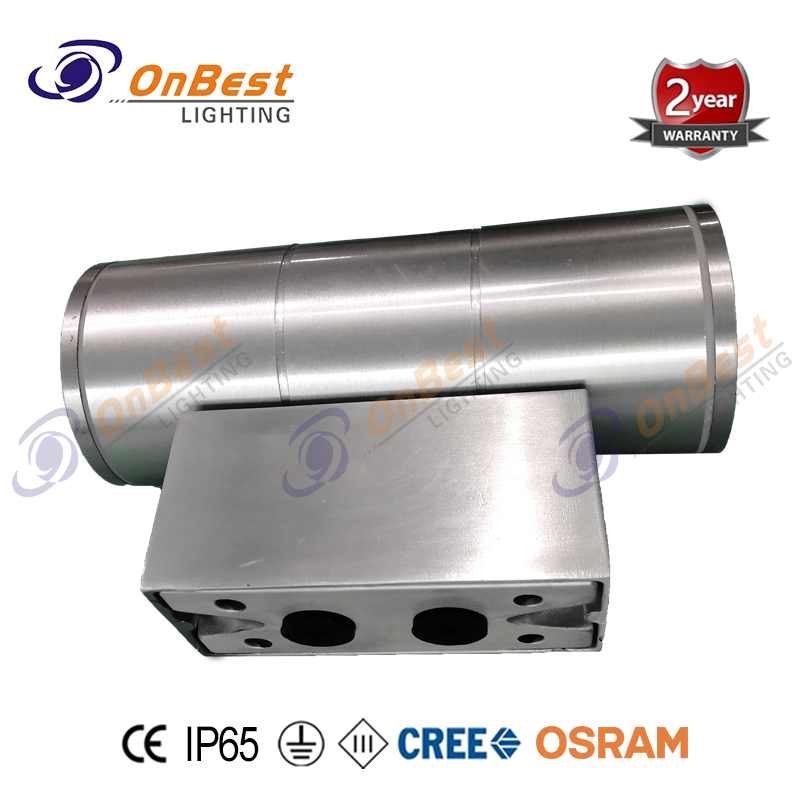 Cylinder Aluminium Light 2x3w Cob Led Up Down Light,led Wall Lamp,led Light,led Lamp,led Down Light,Supplied Led Light in OnBest Lighting