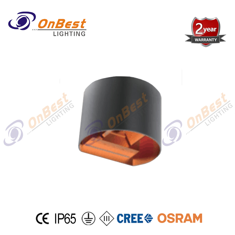 Black And Gold Color Dimmable LED 6W LED Wall Light,led,led Light,led Lamp,Supplied Led Wall Light in OnBest Lighting