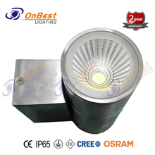 Cylinder Aluminium Light 2x3w Cob Led Up Down Light,led Wall Lamp,led Light,led Lamp,led Down Light,Supplied Led Light in OnBest Lighting