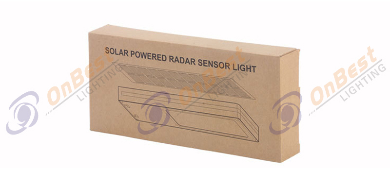 Solar Wall Light Blue-ray Garden Decoration Light Human Body Induction Energy Saving LED Light-28