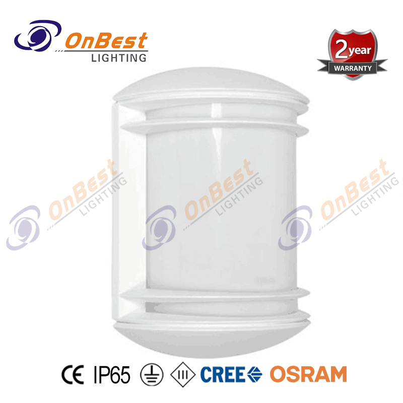 Modern style outdoor LED wall light with integrate led,9w led bulkhead light,9w led wall light,Super bright led light,Supplied Led bulkhead Light in OnBest Lighting