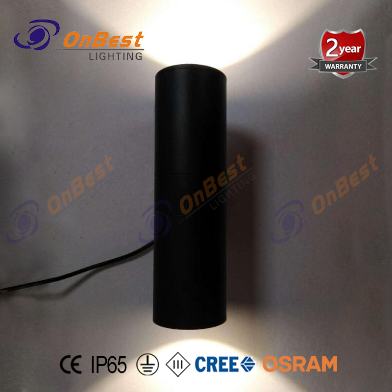 Water-proof outdoor wall light up and down aluminum tube wall light led aluminum tube light,led,led Light,led Lamp,Supplied Led Wall Light in OnBest Lighting