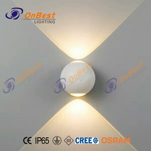 Round LED Nice Looking Led White Color LED,waterproof IP65 Led 2x3w Led Ball Light,led Wall Light,led Up Down Light,Supplied Led Wall Lightings in OnBest Lighting