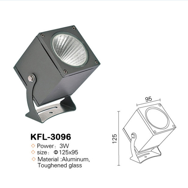 3w spotlight outdoor kwl-3096