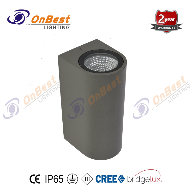 Black led wall light 2x3W GU10 LED Up Down Light,led,led Light,led Up Down Lamp, Produced Led Lighting in OnBest Lighting