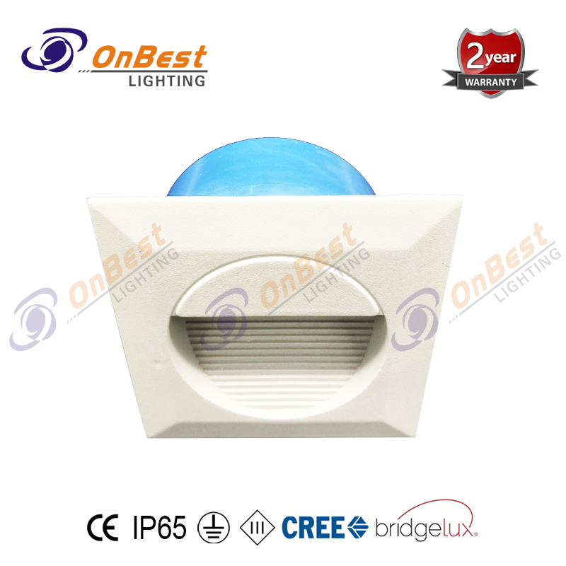 2w Led Step Light Aluminum Led Stair Light Recessed Mount Led Wall Light,2w Waterproof Led Light,2w Led Outdoor Light,Stair Led Light,Supplied Led Step Light in OnBest Lighting