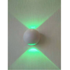 Round LED Nice Looking Led White Color LED,waterproof IP65 Led 2x3w Led Ball Light,led Wall Light,led Up Down Light,Supplied Led Wall Lightings in OnBest Lighting
