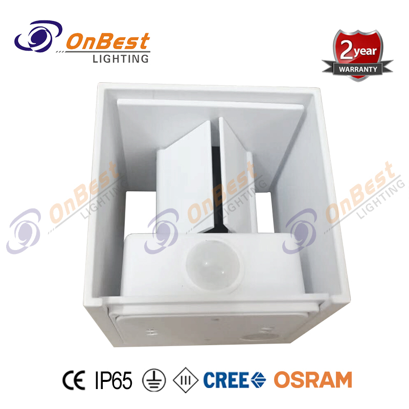 Motion Sensor 2*3/2*5W led wall light KWL-21631 WH Led Surface Mounted Led Wall Light,led,led Light,led Lamp,Supplied Led Light in OnBest Lighting