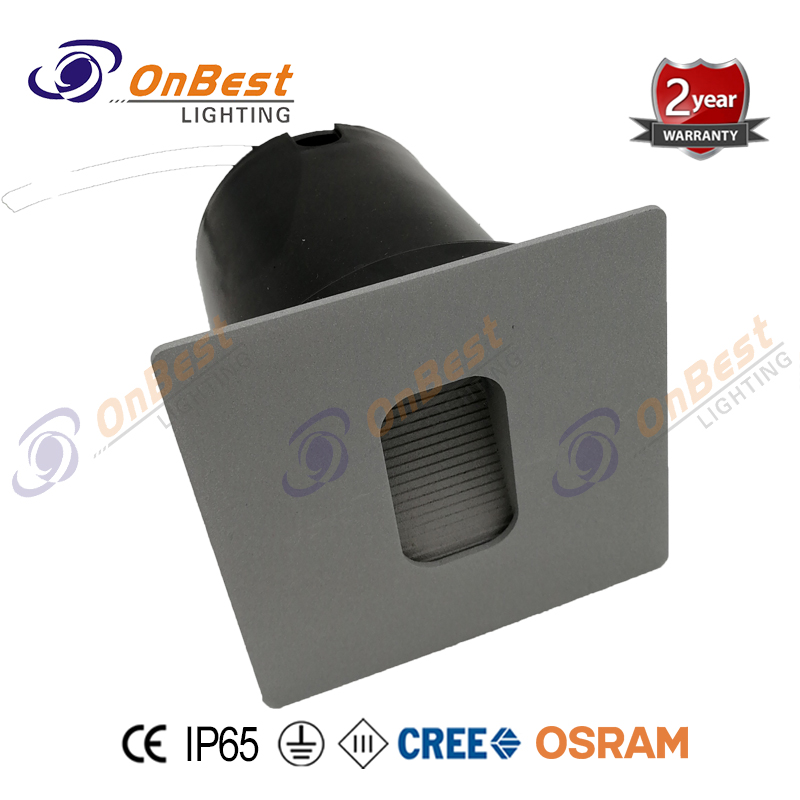 304 Stainless Steel Square Bezel LED Stair Light with Wide Beam 3w Cree Led Step Light,led,CREE Led,led Lamp,Supplied Led Stair Light in OnBest Lighting