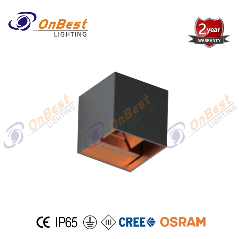 Black And Gold Color Dimmable LED 6W LED Wall Light,led,led Light,led Lamp,Supplied Led Wall Light in OnBest Lighting
