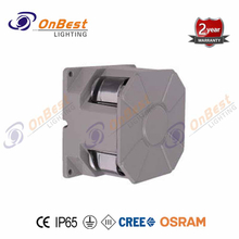 Die-cast Aluminium Wall Light Led Square Shape Wall Lamp in Gray Finish,led,led Light,led Lamp,Supplied Led Wall Light in OnBest Lighting