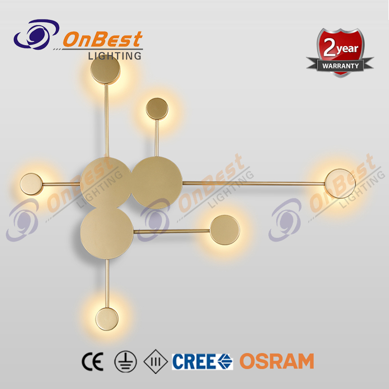 Modern fashion Led Wall Lights KWL-89024GD,led,led Light,led Lamp,Supplied Led Light in OnBest Lighting