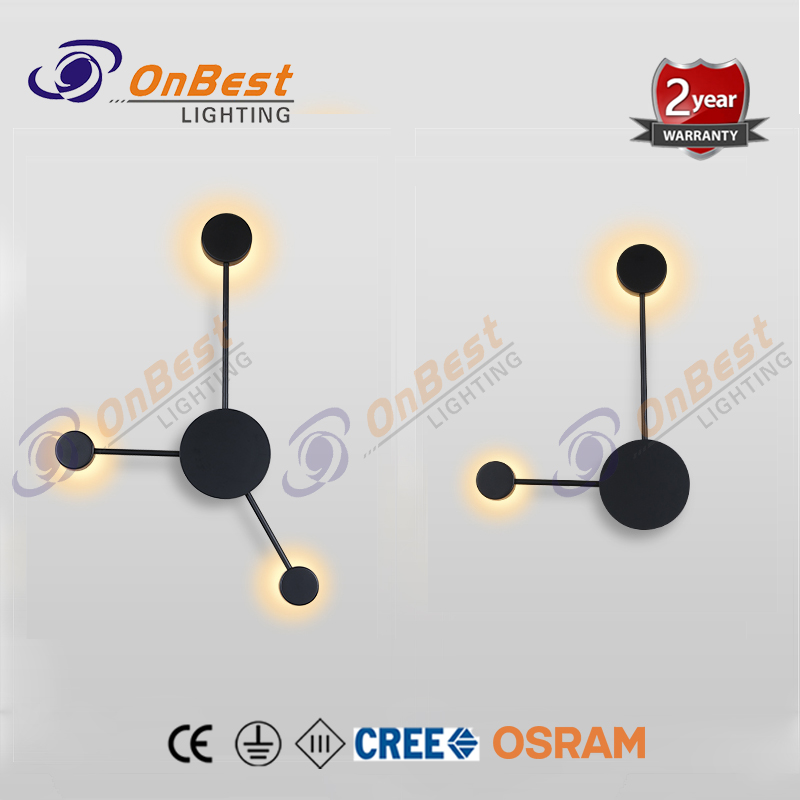 Modern fashion Led Wall Lights KWL-89024BK,led,led Light,led Lamp,Supplied Led Light in OnBest Lighting