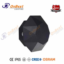 8*1w Diamond Shape Led Wall Light Heavy Duty Led Wall Lamp in Black Finish,led,led Light,led Lamp,Supplied Led Wall Light in OnBest Lighting