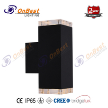 Tubular Wall Light 2x3W GU10 Led Modern Light KWL-091 in black,Surface Mounted Led Wall Sconce,6w Led wall lighting,led Up Down Wall Light,Supplied wall Lights in OnBest Lighting