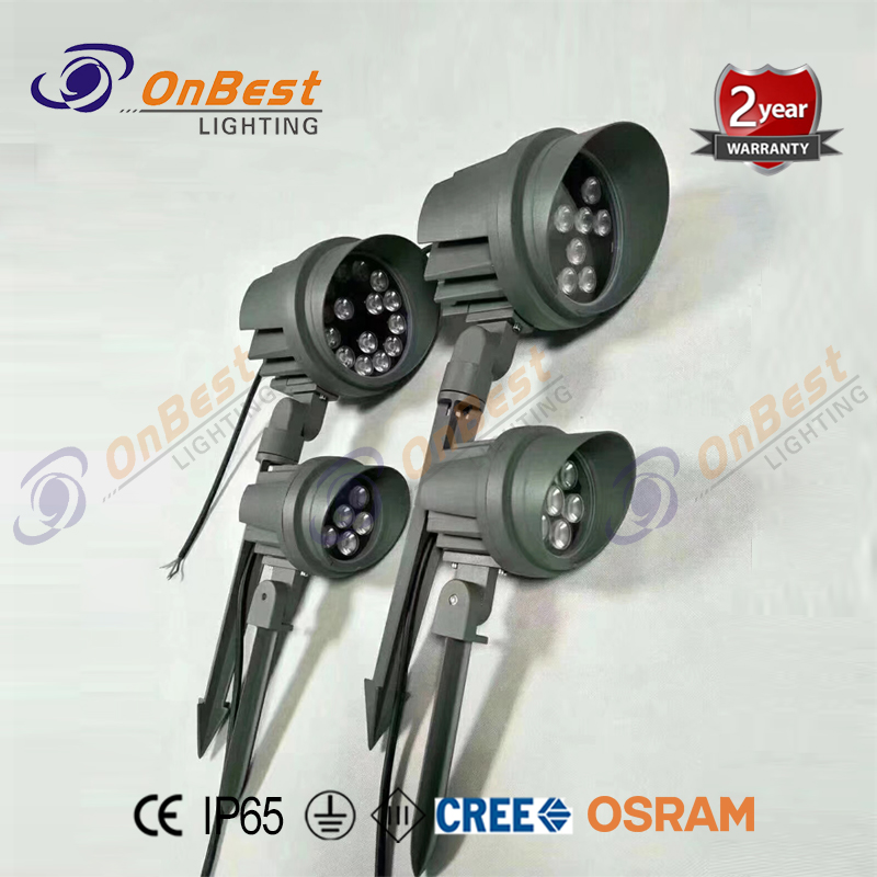 Outdoor Aluminum 9w Led Ground Spike Light,led Garden Spike Light,Outdoor Spike Light,Garden Spikes for Lights,Supplied Led Spike Garden Lights in OnBest Lighting